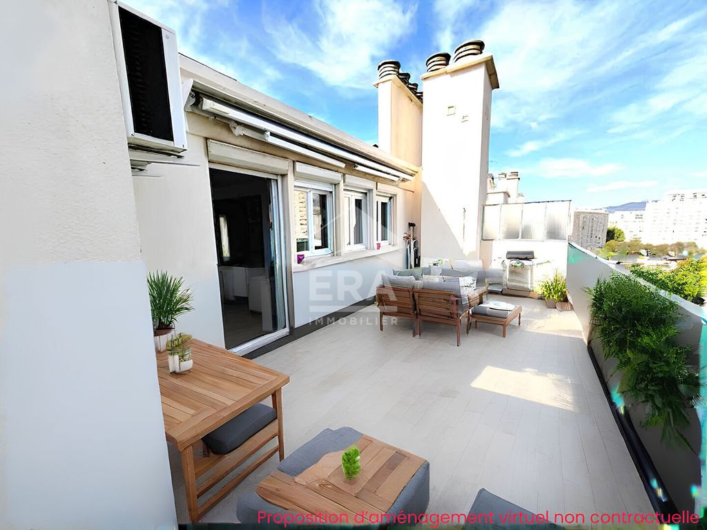 Achat appartement à vendre 2 pièces 41 m² - Marseille 5ème arrondissement