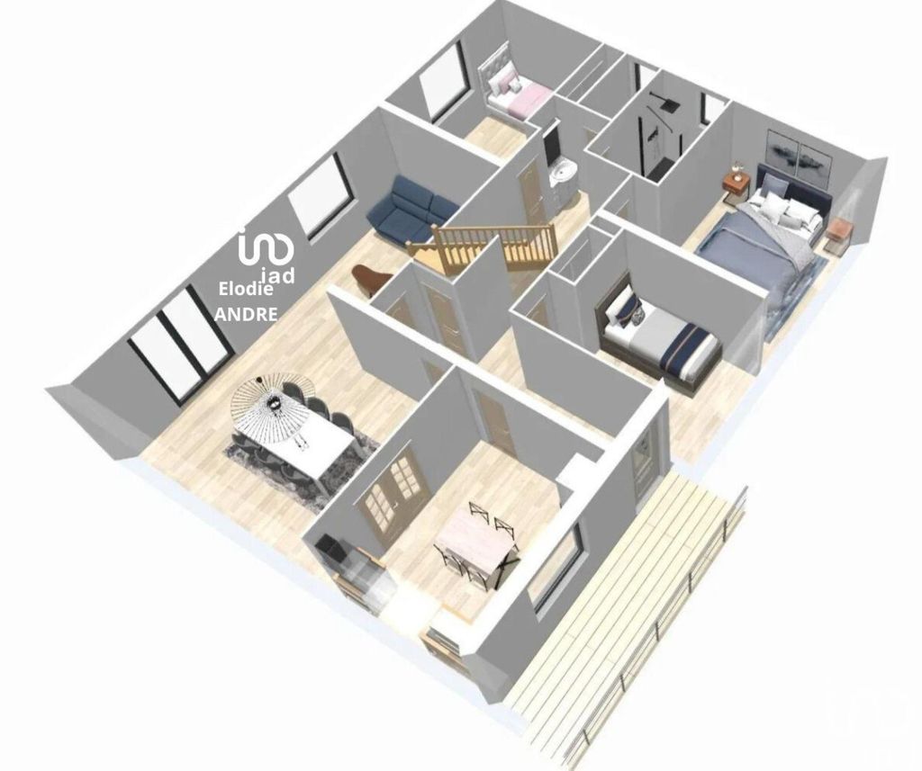 Achat maison à vendre 5 chambres 116 m² - Ancenis
