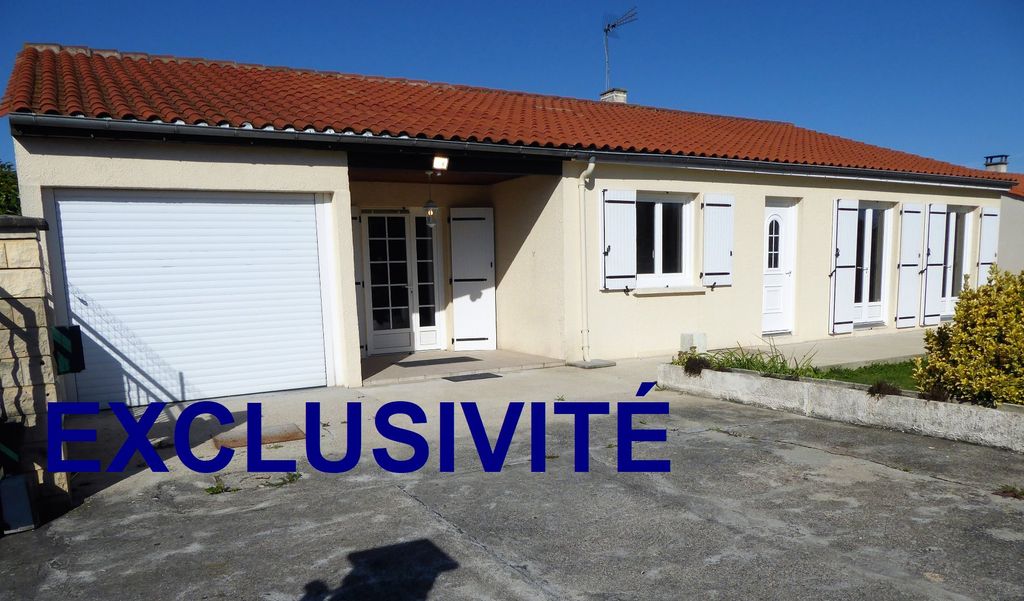 Achat maison à vendre 3 chambres 136 m² - Jarnac