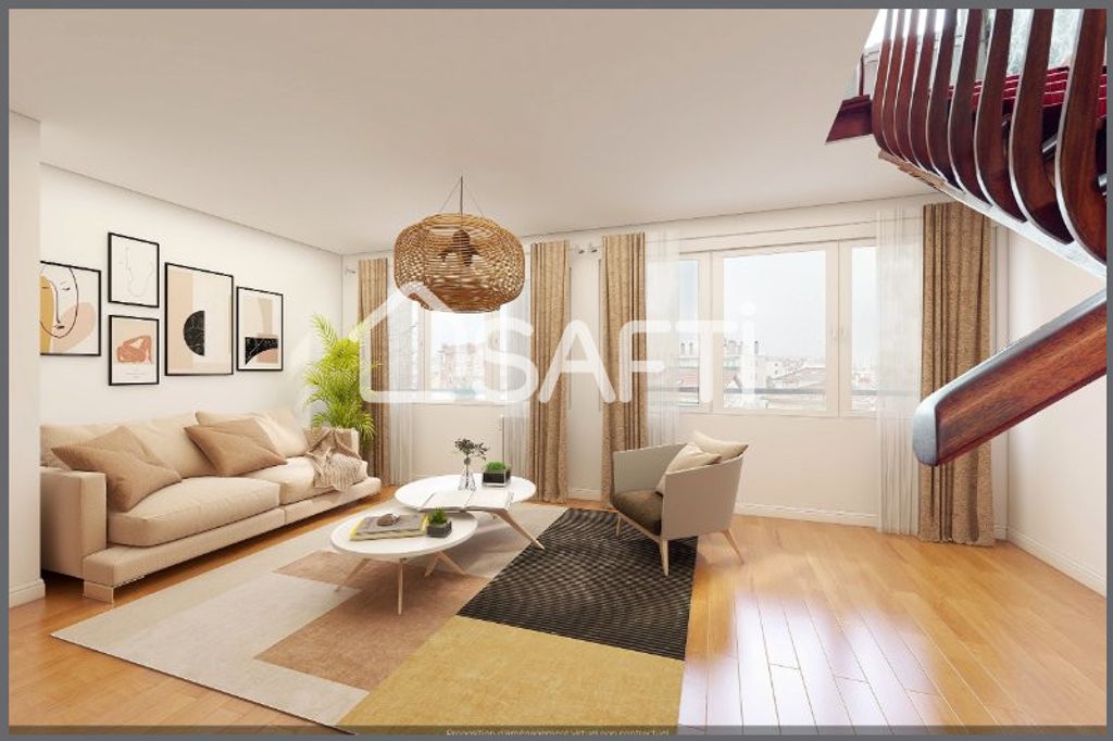 Achat duplex à vendre 6 pièces 114 m² - Maisons-Alfort