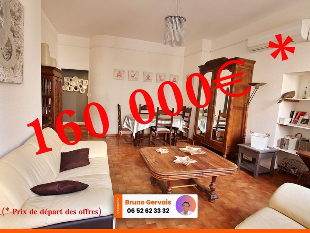 Achat appartement à vendre 3 pièces 67 m² - Sète