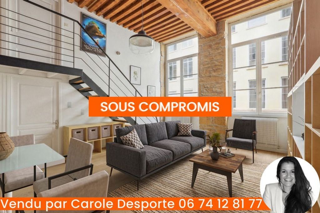 Achat appartement à vendre 5 pièces 103 m² - Lyon 4ème arrondissement