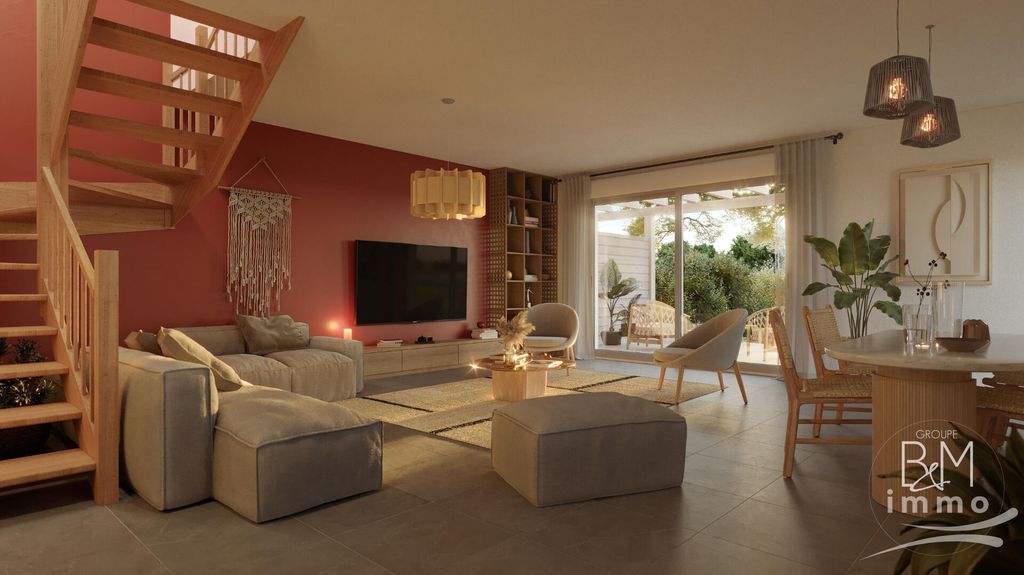 Achat maison à vendre 3 chambres 94 m² - Saint-Vincent-de-Tyrosse