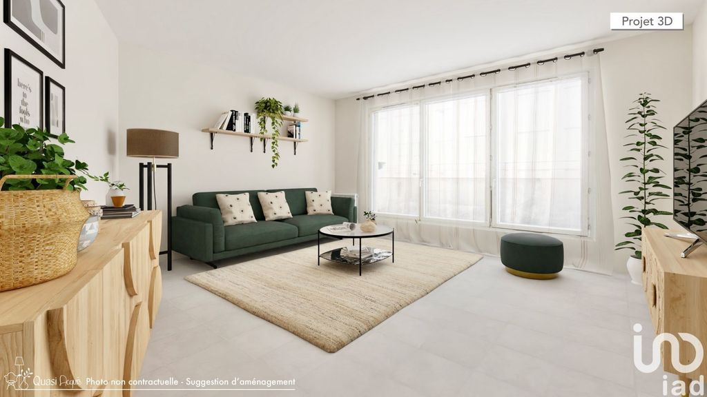 Achat appartement à vendre 2 pièces 51 m² - Pantin