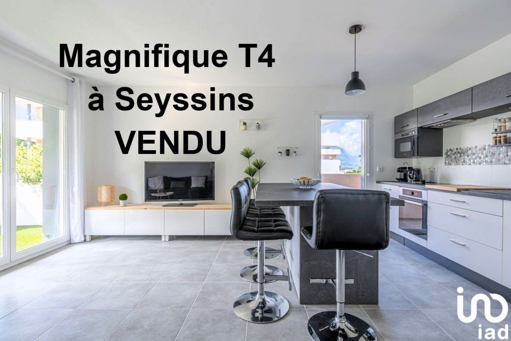 Achat appartement à vendre 4 pièces 77 m² - Seyssins