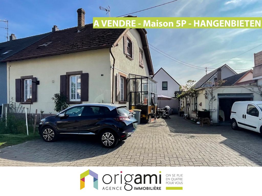 Achat maison à vendre 3 chambres 108 m² - Hangenbieten