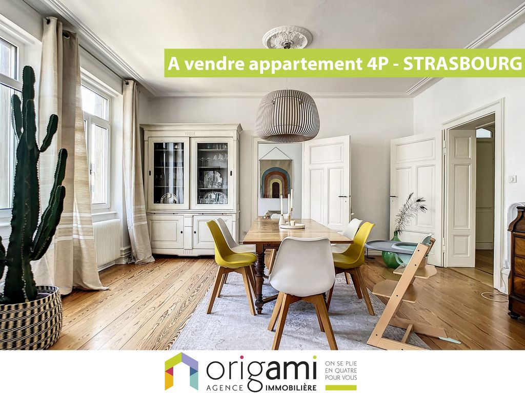 Achat appartement à vendre 4 pièces 112 m² - Strasbourg