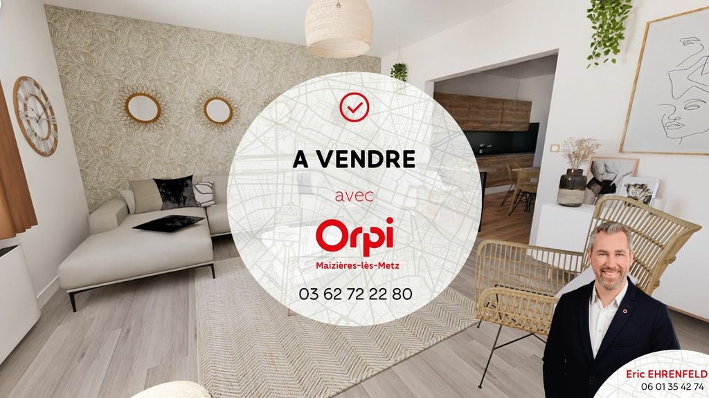 Achat maison à vendre 4 chambres 135 m² - Maizières-lès-Metz