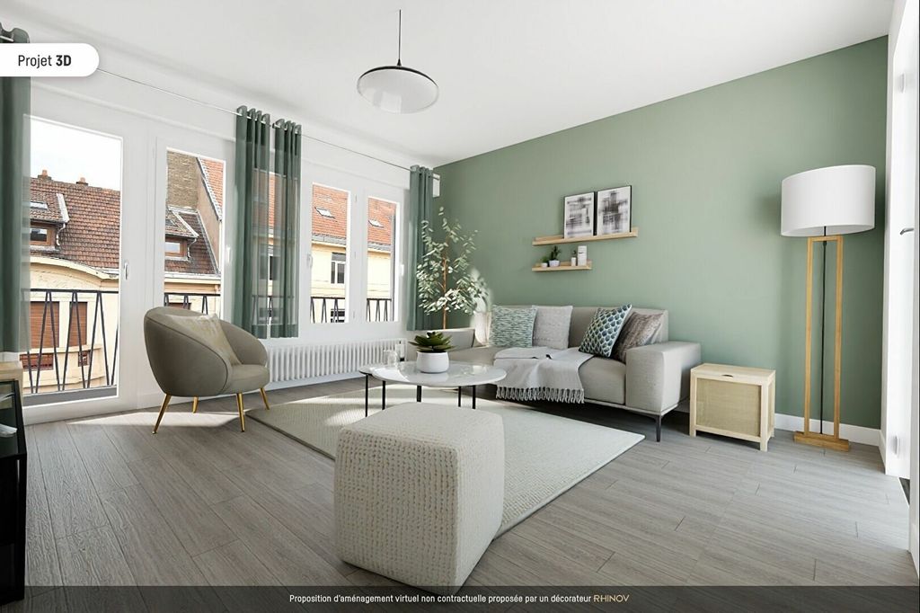 Achat appartement à vendre 3 pièces 77 m² - Metz