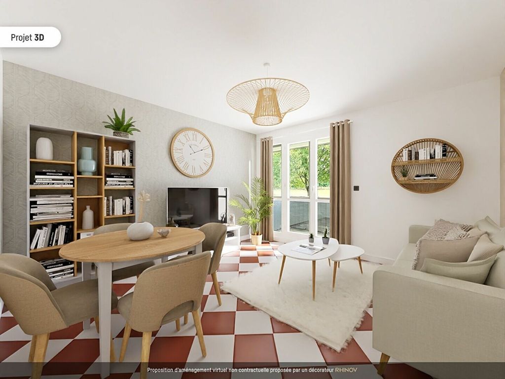 Achat appartement à vendre 4 pièces 80 m² - Essey-lès-Nancy