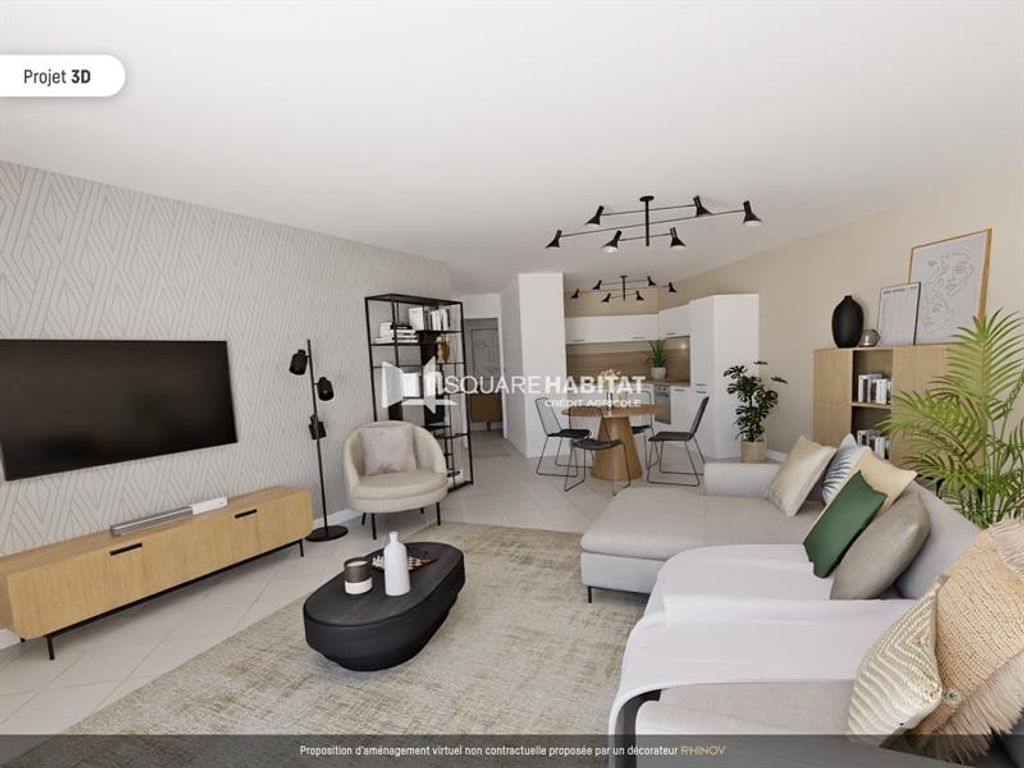 Achat appartement à vendre 4 pièces 80 m² - Chambéry