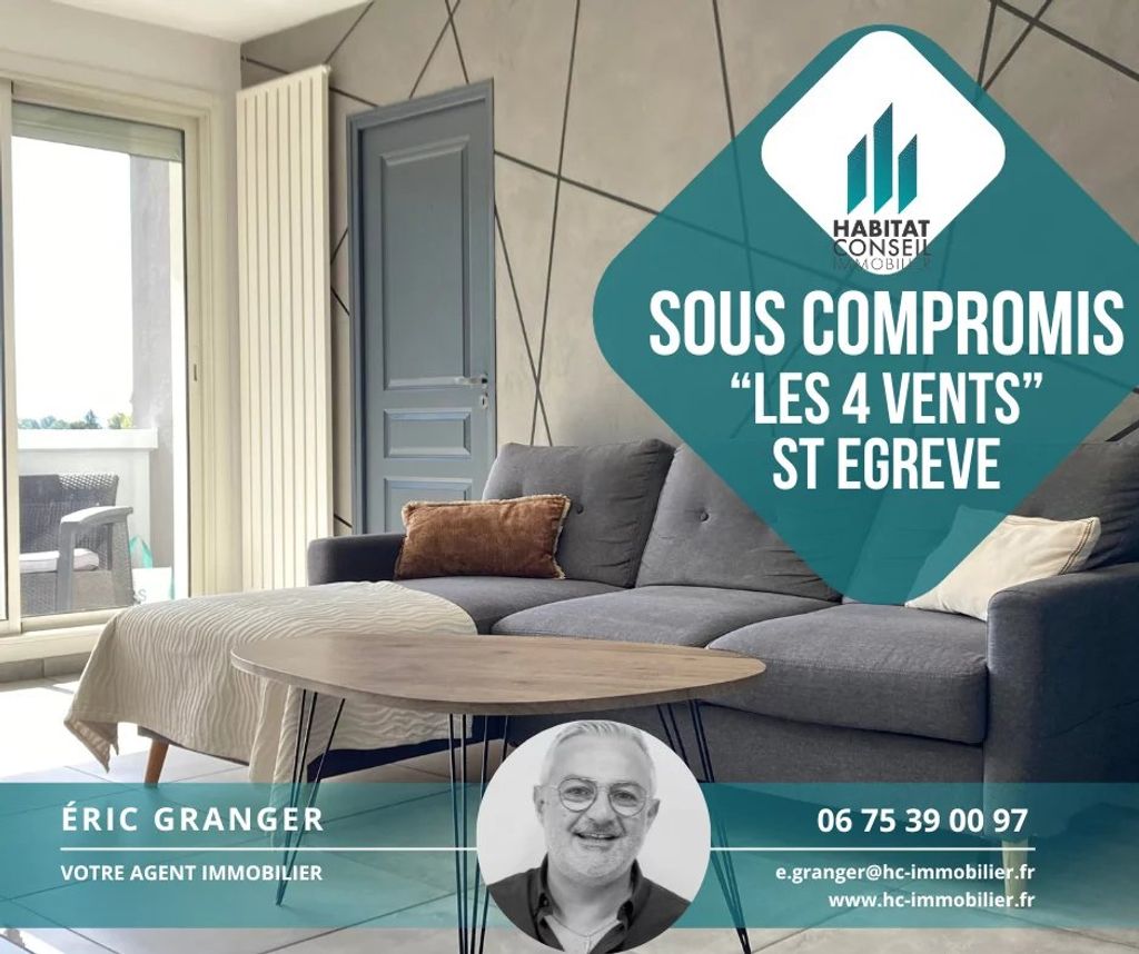 Achat appartement à vendre 4 pièces 64 m² - Saint-Égrève