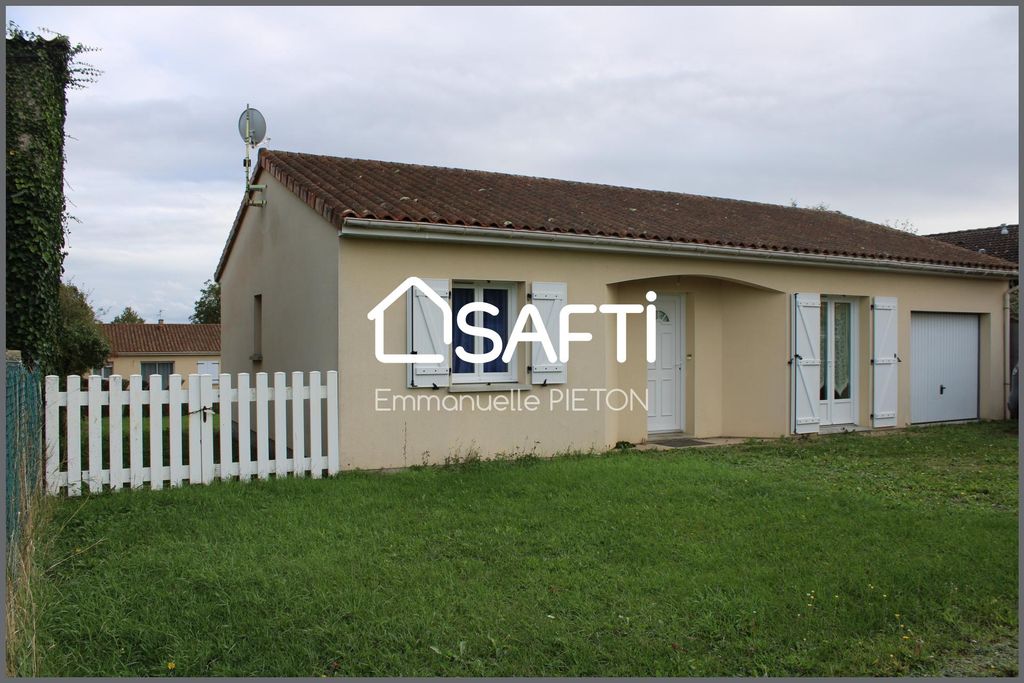 Achat maison à vendre 2 chambres 65 m² - Neuville-de-Poitou