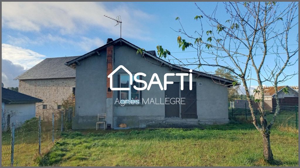 Achat maison à vendre 2 chambres 47 m² - Bourg-Lastic