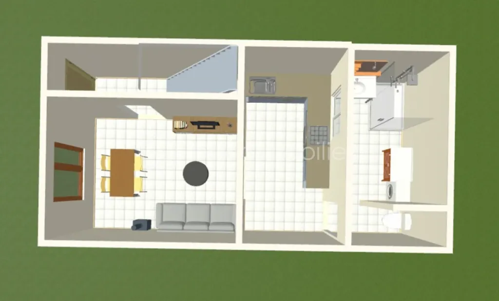 Achat maison à vendre 1 chambre 46 m² - Douai