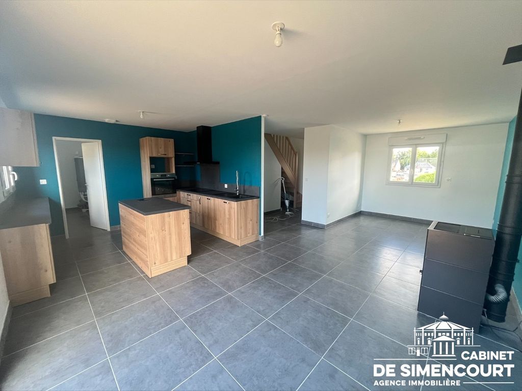 Achat maison à vendre 3 chambres 100 m² - Saint-Vaast-en-Chaussée