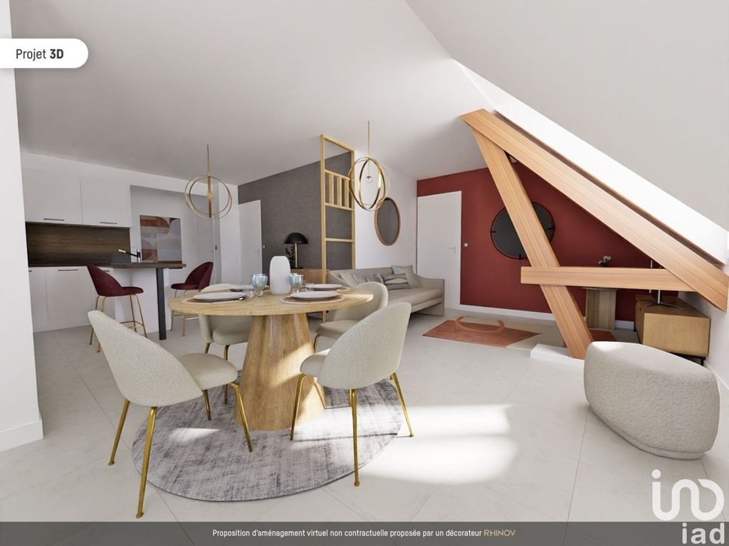 Achat appartement à vendre 3 pièces 60 m² - Houdan