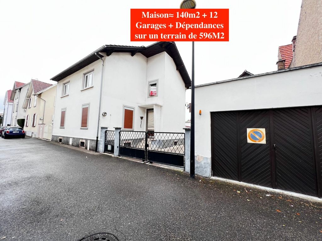 Achat maison à vendre 4 chambres 140 m² - Bischheim