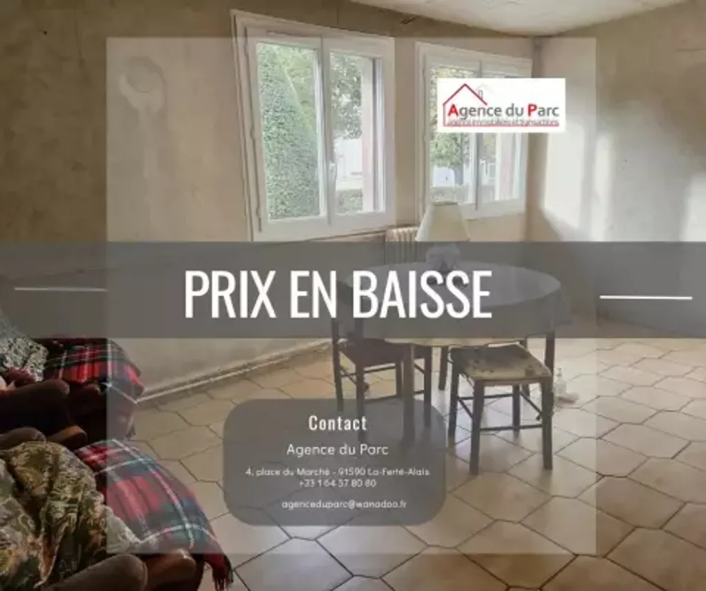 Achat appartement à vendre 4 pièces 67 m² - La Ferté-Alais