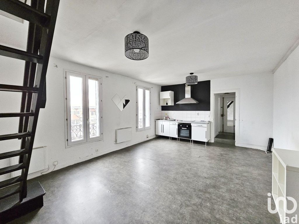 Achat duplex à vendre 3 pièces 75 m² - Ivry-sur-Seine