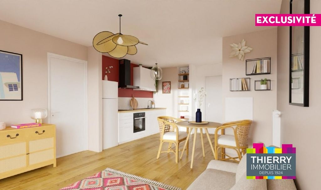 Achat appartement à vendre 2 pièces 40 m² - Saint-Herblain