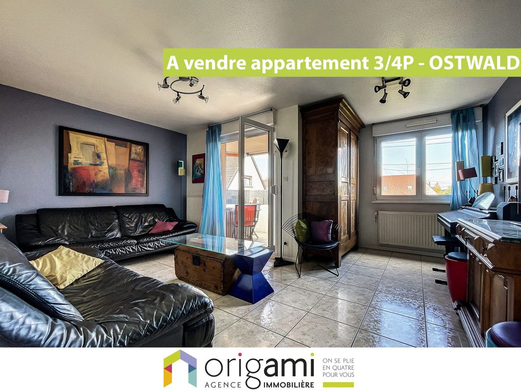 Achat appartement à vendre 3 pièces 80 m² - Ostwald
