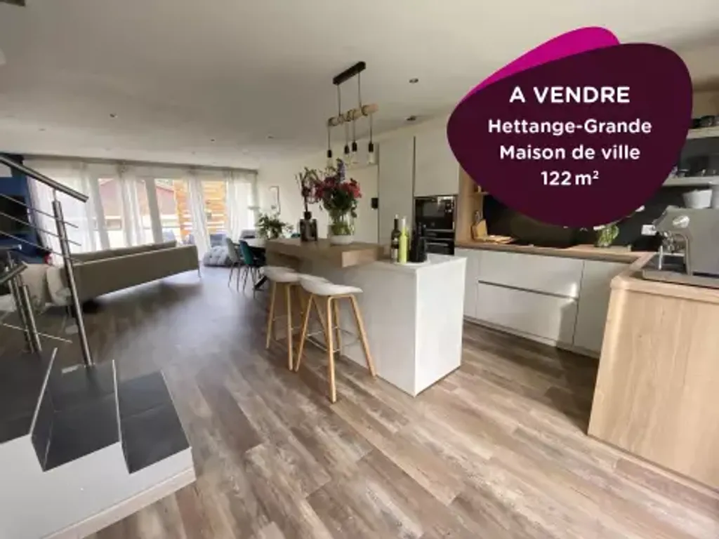 Achat maison à vendre 3 chambres 122 m² - Hettange-Grande