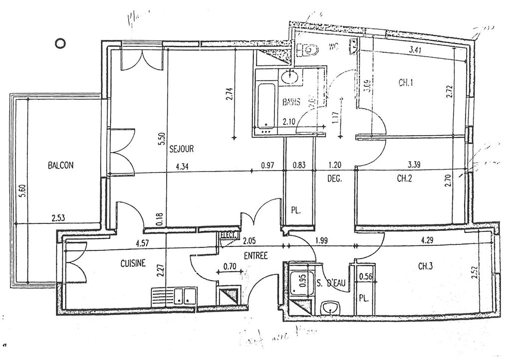 Achat appartement 4 pièce(s) Courbevoie