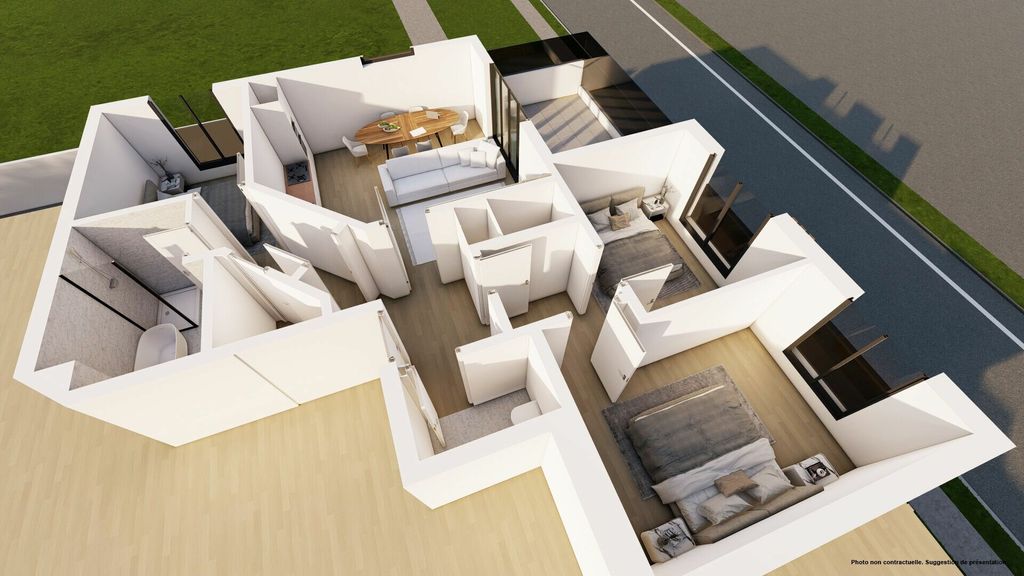 Achat appartement à vendre 3 pièces 83 m² - Angevillers