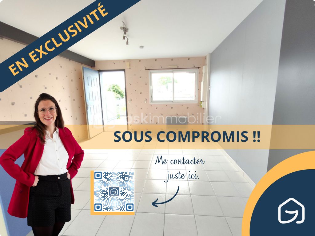 Achat duplex à vendre 2 pièces 42 m² - Saint-Aubin-du-Cormier