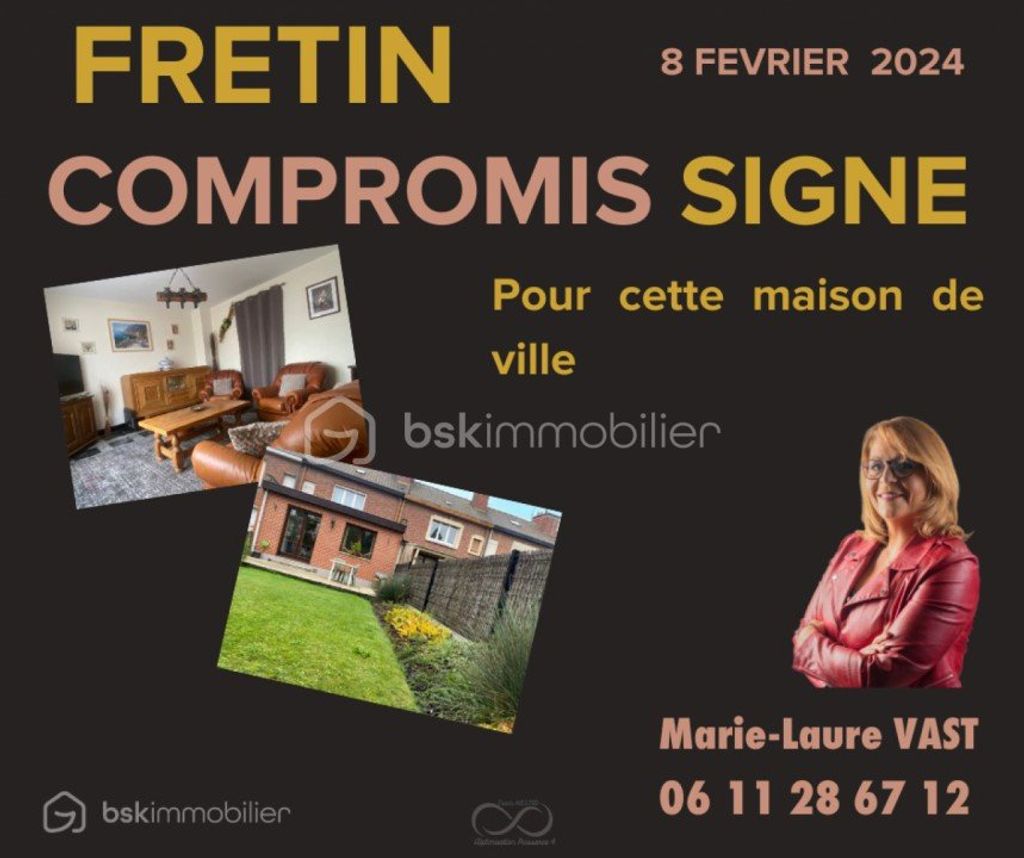 Achat maison à vendre 3 chambres 88 m² - Fretin