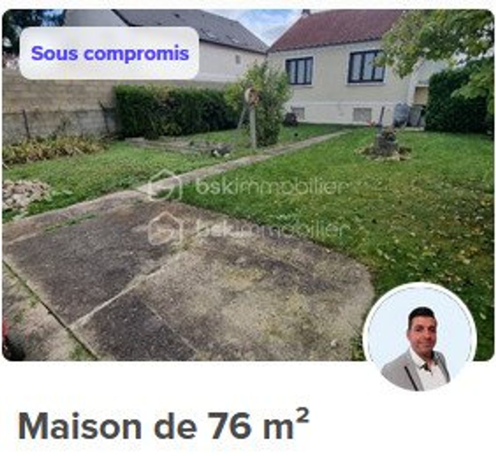 Achat maison à vendre 3 chambres 76 m² - Villepinte