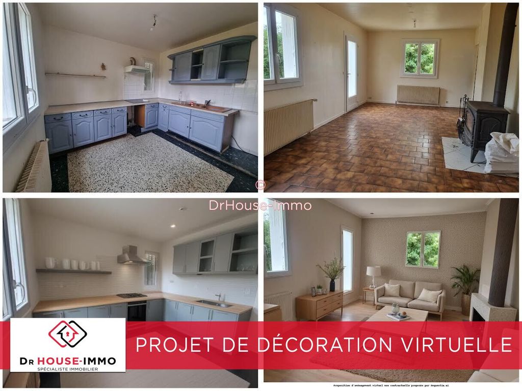 Achat maison à vendre 4 chambres 122 m² - Montcresson