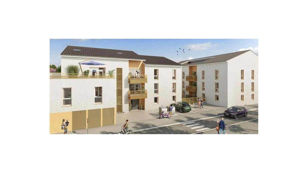 Achat appartement à vendre 3 pièces 60 m² - Saint-Bonnet-de-Mure
