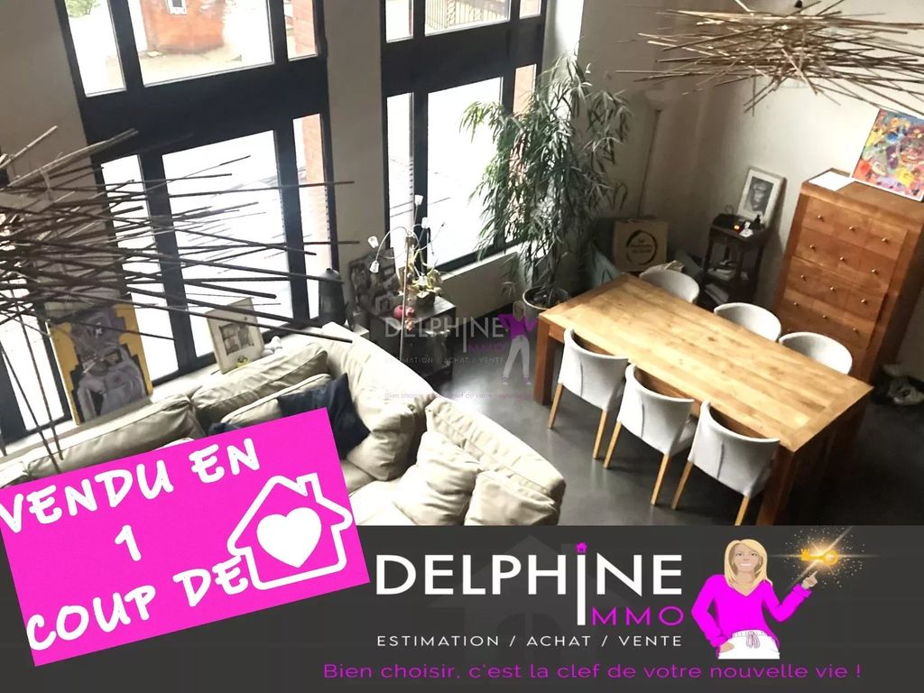 Achat loft à vendre 5 pièces 190 m² - Mouvaux