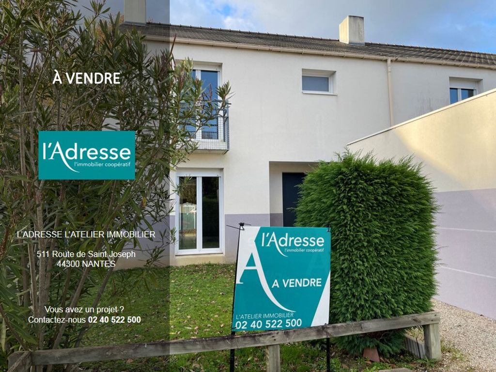 Achat maison à vendre 3 chambres 75 m² - Nantes