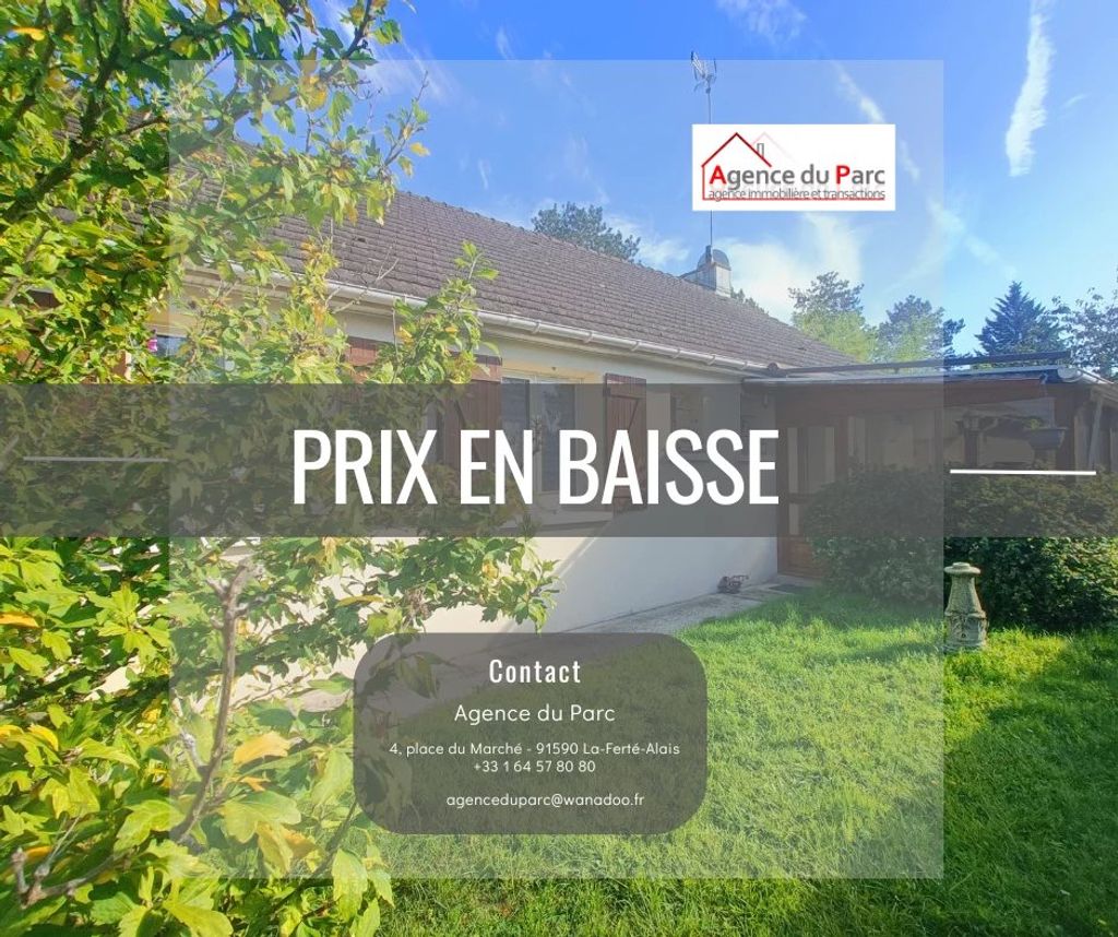 Achat maison à vendre 3 chambres 115 m² - La Ferté-Alais