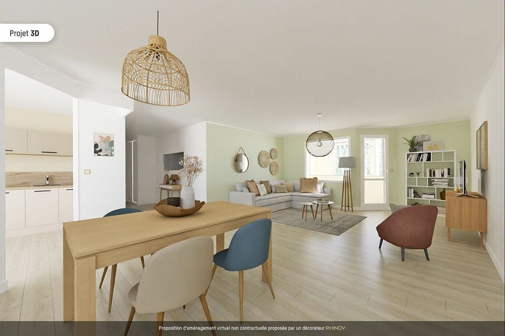 Achat appartement à vendre 4 pièces 98 m² - Caluire-et-Cuire
