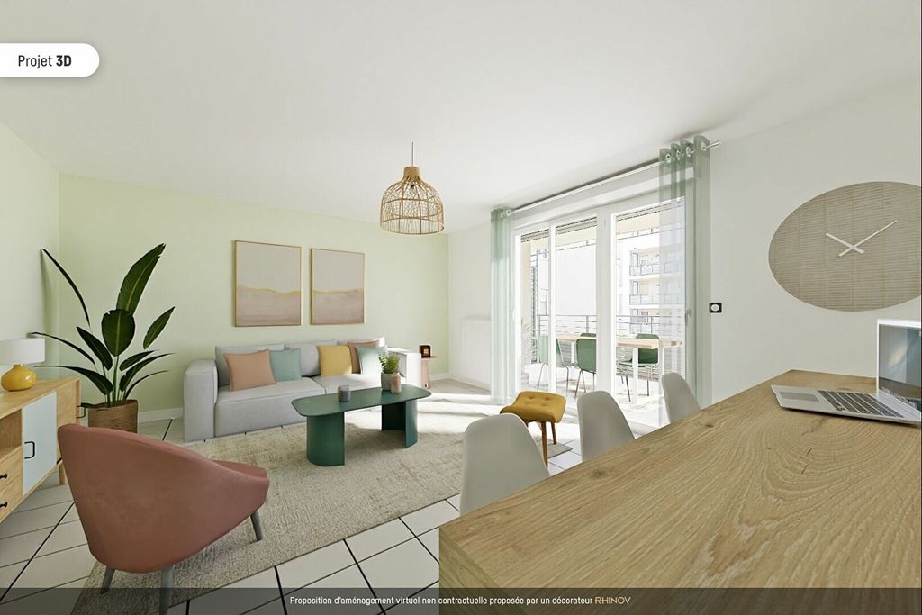 Achat appartement à vendre 3 pièces 58 m² - Vénissieux