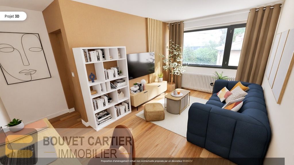 Achat appartement à vendre 2 pièces 49 m² - Annemasse