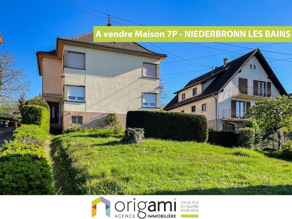 Achat maison à vendre 5 chambres 171 m² - Niederbronn-les-Bains