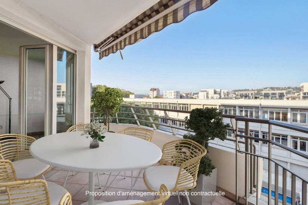 Achat appartement à vendre 4 pièces 87 m² - Lyon 7ème arrondissement