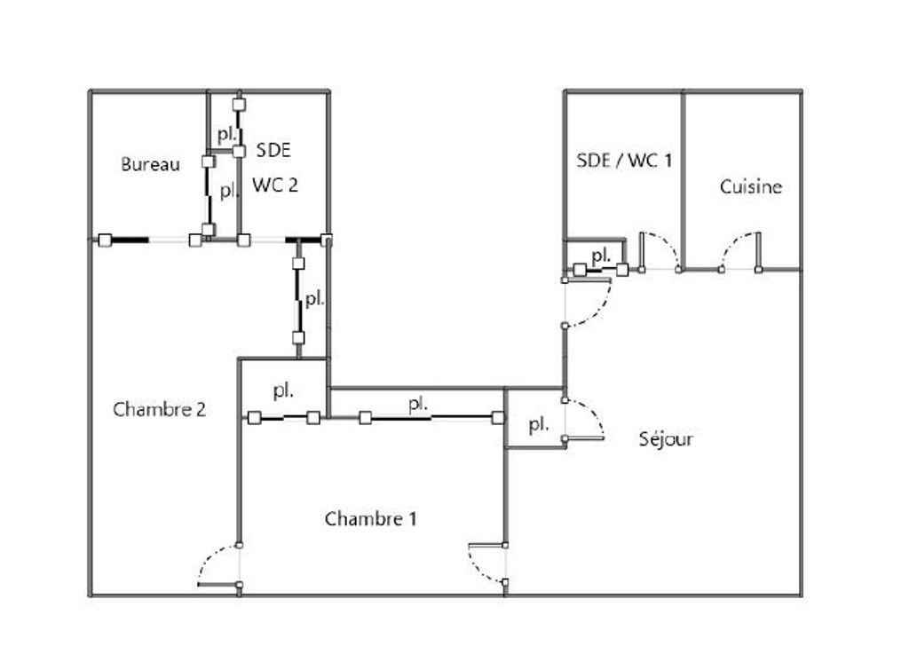 Achat appartement à vendre 4 pièces 80 m² - Saint-Malo