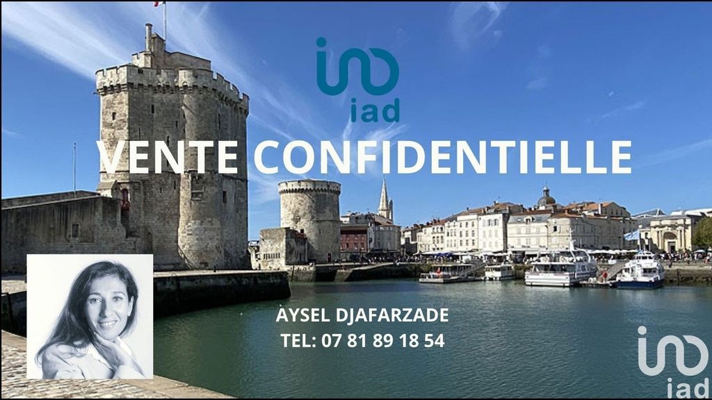 Achat maison à vendre 3 chambres 107 m² - La Rochelle