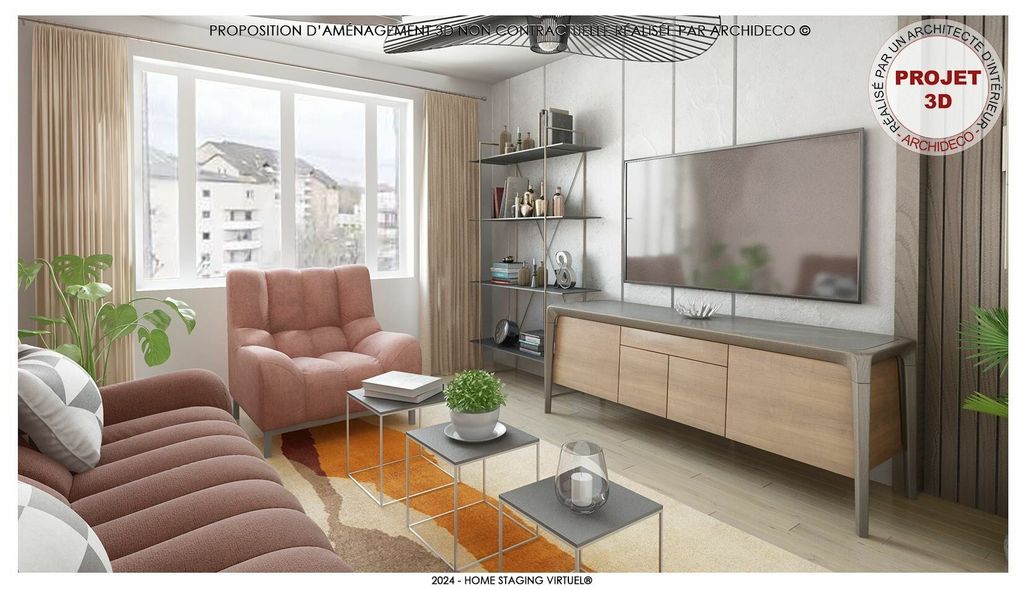 Achat appartement à vendre 3 pièces 74 m² - Annecy