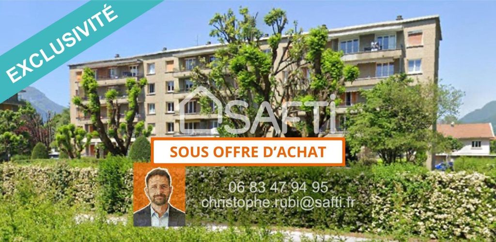 Achat appartement à vendre 3 pièces 72 m² - Saint-Égrève