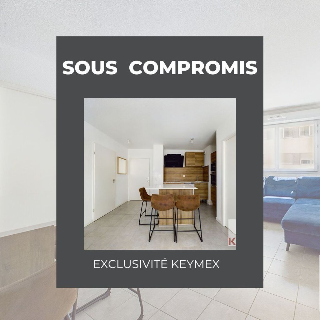 Achat appartement à vendre 3 pièces 52 m² - Marseille 3ème arrondissement
