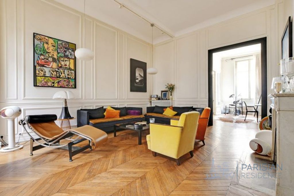 Achat duplex à vendre 6 pièces 157 m² - Paris 17ème arrondissement