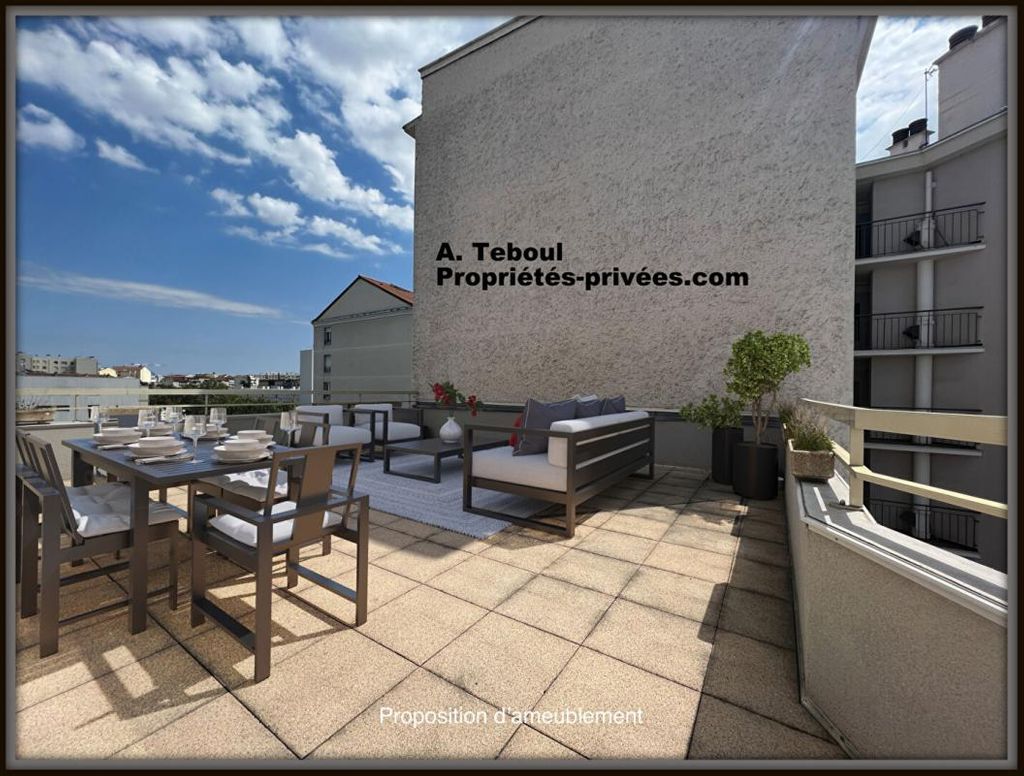 Achat appartement à vendre 5 pièces 130 m² - Villeurbanne
