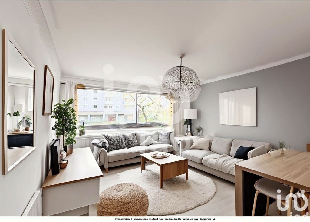 Achat appartement à vendre 2 pièces 46 m² - Paris 15ème arrondissement